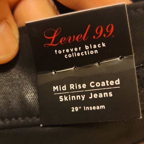 - Level 99 coated jeans size 26 - Picture 8 of 9
